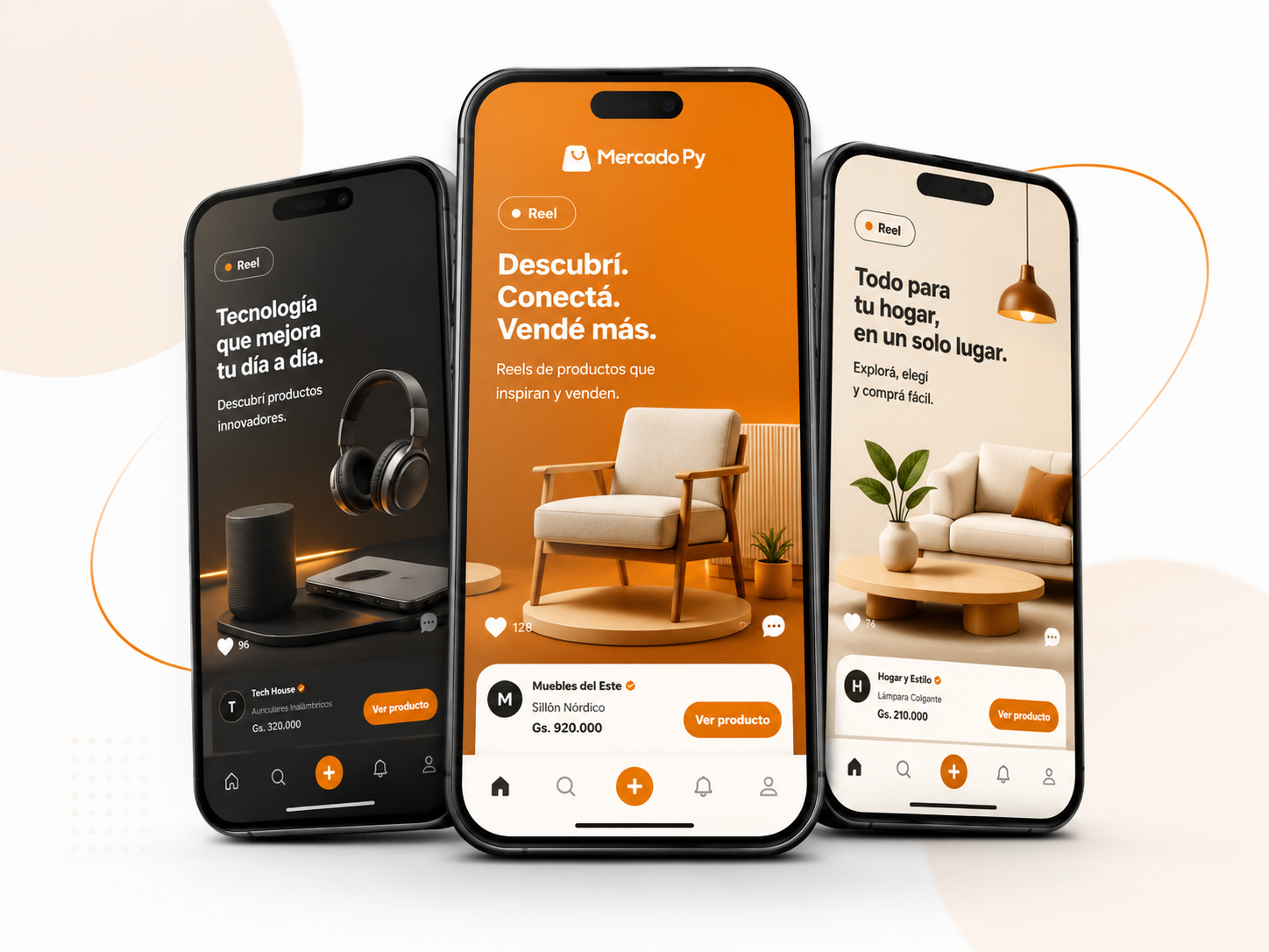 Reels de productos de Mercado Py